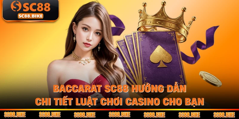 Baccarat SC88 Hướng Dẫn Chi Tiết Luật Chơi Casino Cho Bạn