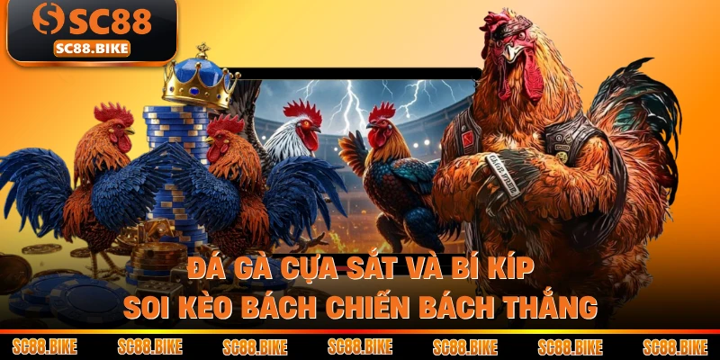 Đá Gà Cựa Sắt Và Bí Kíp Soi Kèo Bách Chiến Bách Thắng