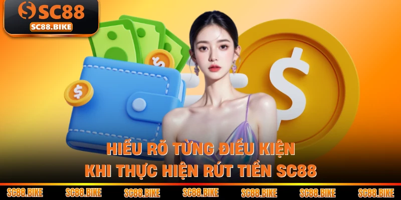 Hiểu rõ từng điều kiện khi thực hiện rút tiền SC88